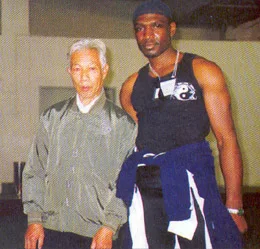 Sifu Garry McKenzie with Top Wing Chun master Leun Gai in Faat Saan. Victor J.T Appiah interviews Sifu Garry McKenzie