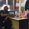 Grand Master Ip Ching book signing.