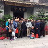 Group picture outside the Yip Man Tong museum.