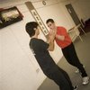 Sifu Ben plays Pak Sau Chi Sau with David