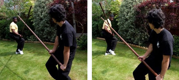 Sifu Garry McKenzie Demonstrates the Lok Dim Boon Kwun