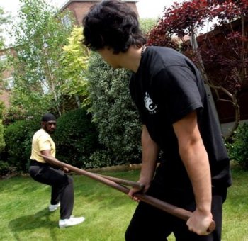 Sifu Garry McKenzie Demonstrates the Lok Dim Boon Kwun