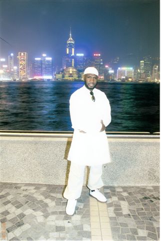 Sifu Garry McKenzie at Hong Kong harbour
